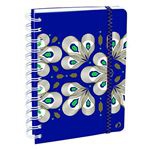 Agenda escolar 2019-2020 Quo Vadis Ethnik espiral día página multilingüe Wax azul