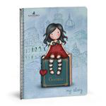 Libreta Gorjuss My Story A4 cuadriculada 80 hojas en oferta