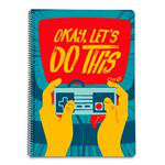 Cuaderno A4 Gamer Nueva Colección cuadriculado 4x4 mm con tapa de polipropileno características