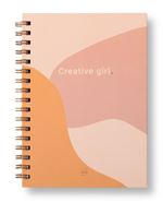 UO Libreta Mediana Punteada Tapa dura - Creative girl