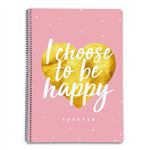 Libreta A4 tapa dura - Glitter Stars en oferta