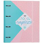 Carpeblock 4 Anillas Amelie pastel Collection características