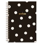 Cuaderno Charuca Topos Punteado Negro L