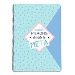 Cuaderno A4 Amelie Pastel Collection cuadriculado 4x4 mm con tapa de polipropileno