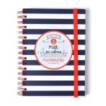 Notebook Premium Wire-O A5 Amelie Marinero