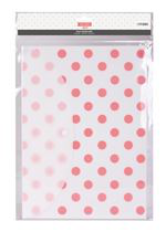 Set de 2 portafolios Apli - Puntos rosa características
