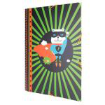 Carpeta A4 Milan Super Héroes negra características