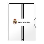Carpeta A4 Safta con solapas Real Madrid 1ª equipación 20/21