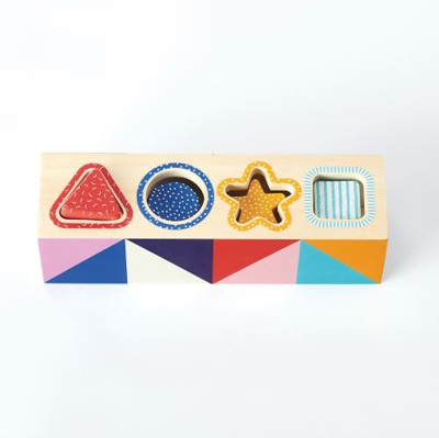 Caja de formas geométricas