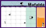 Planificador mensual Mafalda - 50 hojas en oferta