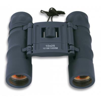 Prismaticos Con Lentes De Rubí 10x25 Aumentos En Negro 33073