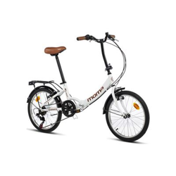 Bicicleta Plegable Moma Bikes Urbana SHIMANO FIRST CLASS 20" Alu, 6V. Sillin Confort Blanco precio