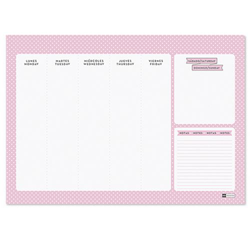 Organizador de sobremesa Miquelrius Semana Vista A4 Lovely en oferta