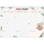 Planificador semanal de mesa Legami Sloth en oferta