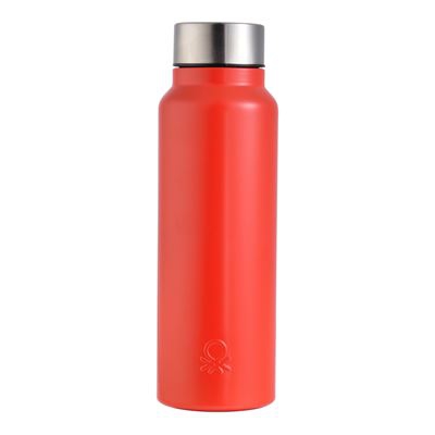 Botella de agua Benetton Acero Inoxidable 750ml Rojo
