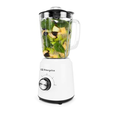 Batidora de Vaso Orbegozo BV 5040, 2 velocidades, 1.5 Litros, 500 W