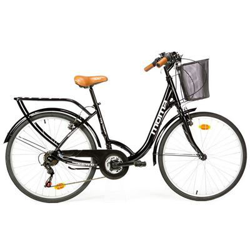 Bicicleta de paseo Moma Bikes City Classic 26" , Aluminio , SHIMANO 18V Negro características