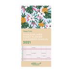 Planificador de pared Tenues familiar greenline happy fruits en oferta