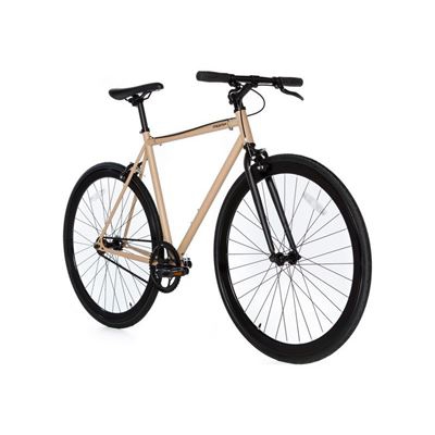 Bicicleta Fixie Urbana Moma Bikes Fixie BeigeFixed Gear & Single Speed Beige talla L-XL