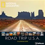 Calendario 2019 Road Trip USA (30 x 30 cm)