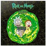 Calendario de pared 2020 Erik 30x30 multilingüe Rick & Morty