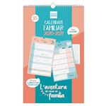 Calendari familiar Finocam 2020/21 Aventura Basic catalán