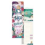 Calendario de pared 2020 Legami Alice in wonderland - 16x49cm