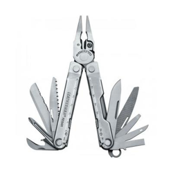 Navaja Multiusos Rebar con Funda de Piel, Leatherman características