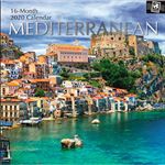 Calendario de pared 2020 Gifted 30 x 30 Mediterranean
