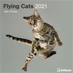 Calendario de pared 2021 Tenues flying cats
