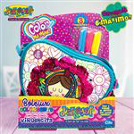 Bolso pequeño superbrillante corazón Virgencita Color Me Mine en oferta