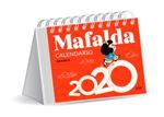 Calendario 2020 escritorio Mafalda rojo