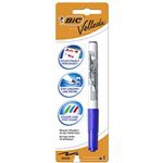 Rotulador BIC Velleda 1741 para pizarra azul 4,5mm