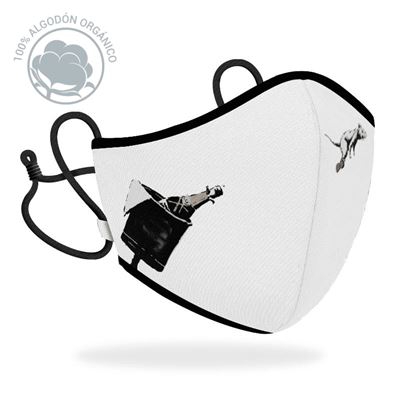 Mascarilla R40 Brandalised Champagne Junior