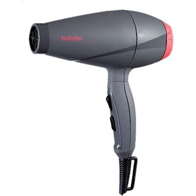 Secador de pelo Babyliss 6604GPE 2000 W - Flujo de aire 90 km / h - Gris