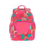 Mochila Totto Crayoles rosa multicolor + neceser + bolsa características