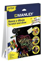 Manley Artist rasca y dibuja características