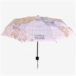 Paraguas Legami Travel Map