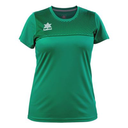 Camiseta de Manga Corta Luanvi Apolo Verde Talla: XXS en oferta