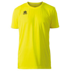Camiseta Deportiva de Manga Corta Luanvi Pol Amarillo Talla: 4XL características