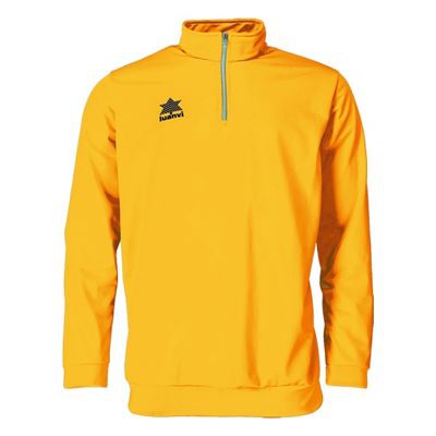 Sudadera sin Capucha Luanvi Pol Naranja Talla: 4XS