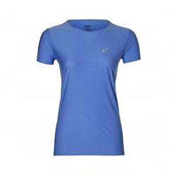 Camiseta de Manga Corta Mujer Asics SS TOP Azul Talla L en oferta