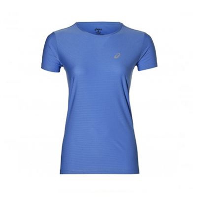 Camiseta de Manga Corta Mujer Asics SS TOP Azul Talla L