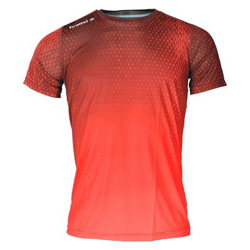 Camiseta de Manga Corta Luanvi Binary Rojo Talla: XS precio