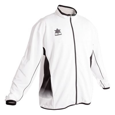 Chaqueta Deportiva Luanvi Quebec Blanco Acetato Talla: S
