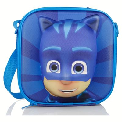 Bolsa portaalimentos PJ Masks Gatuno con forma 3D Azul