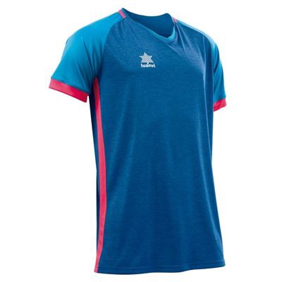 Camiseta Deportiva de Manga Corta Luanvi Aston Azul oscuro Talla: XXS