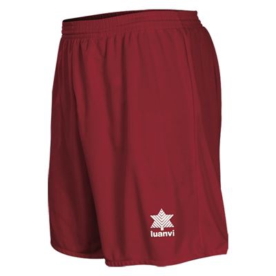 Pantalón Corto Deportivo Luanvi Pol Granate Talla: M