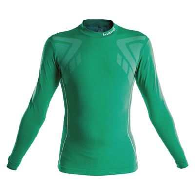 Camiseta Térmica Luanvi Sahara Verde Talla: XXS