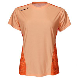Camiseta de Manga Corta Mujer Luanvi Nocaut Fantasy Naranja (5 uds) Talla: XS características